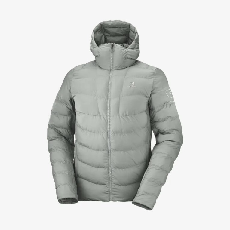 Salomon Essential Xwarm Men's Insulated Jackets Grey | CA 78V69